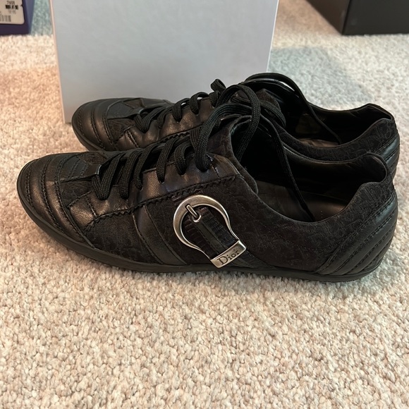 Dior Size 7 Sneakers with Buckle - Picture 1 of 4